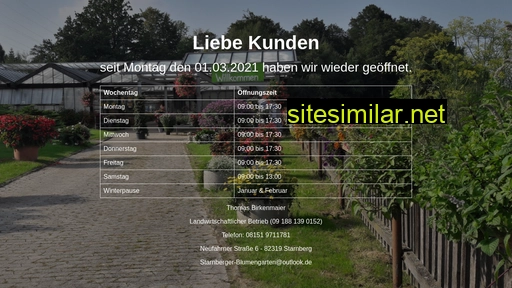 starnberger-blumengarten.de alternative sites