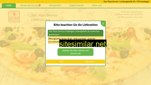 Star-pizzaservice similar sites