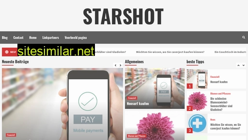starshot.de alternative sites