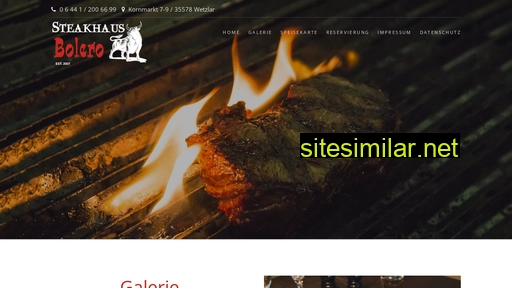 steakhaus-bolero.de alternative sites