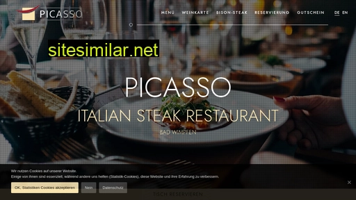 steakrestaurant-picasso.de alternative sites