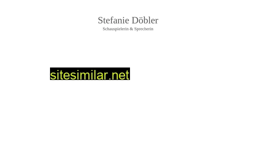 Stefanie-doebler similar sites