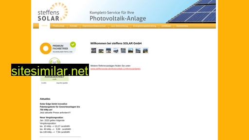 steffens-solar.de alternative sites