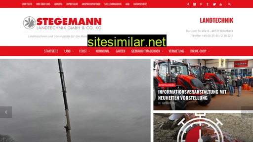 Stegemann-landtechnik similar sites