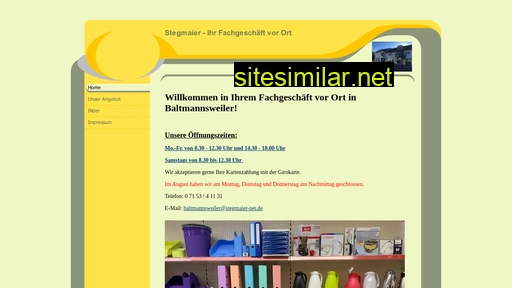 Stegmaier-net similar sites