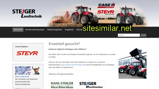 steiger-landtechnik.de alternative sites