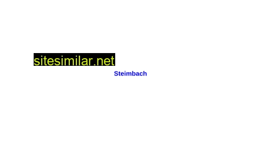 steimbach.de alternative sites