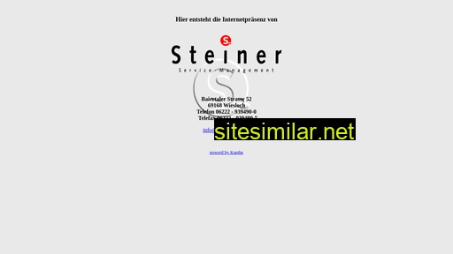 Steiner-service similar sites