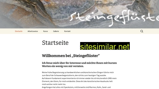 Steingefluester similar sites