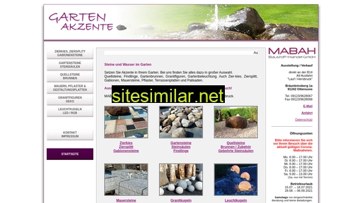 steinundwasser.de alternative sites