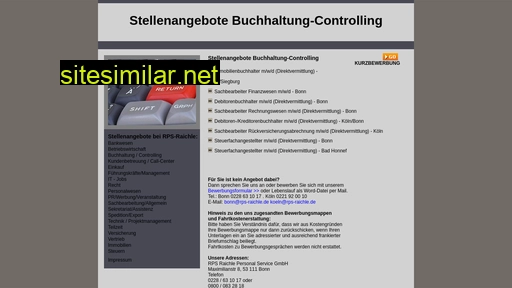 stellenangebote-buchhaltung-controlling.de alternative sites