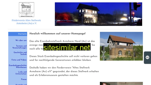 stellwerk-armsheim.de alternative sites