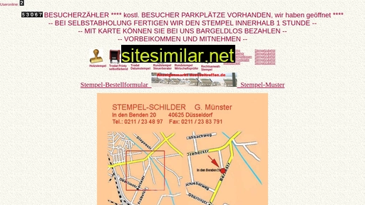 stempel-duesseldorf.de alternative sites