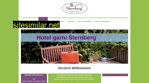 sternberg-hotelgarni.de alternative sites
