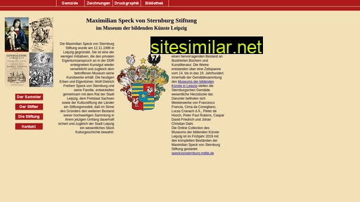 sternburg-stiftung.de alternative sites