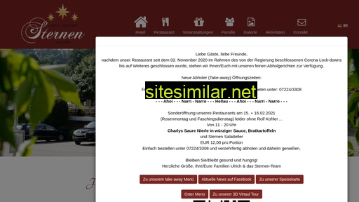 Sternen-gernsbach similar sites