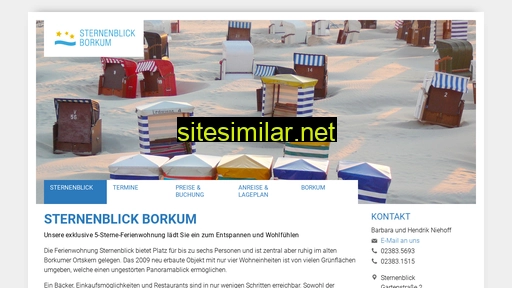 sternenblick-borkum.de alternative sites