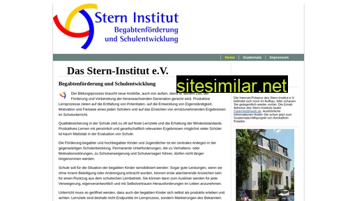 stern-institut.de alternative sites