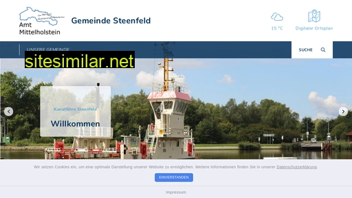 steenfeld.amt-mittelholstein.de alternative sites