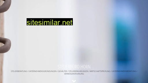 steuerbuero-horn.de alternative sites