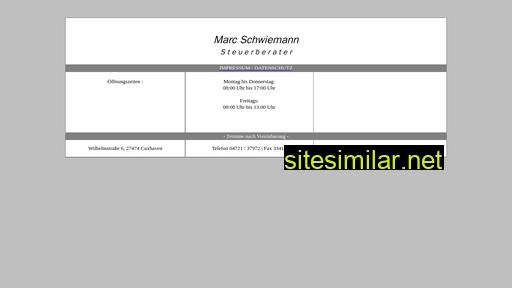 steuerberater-schwiemann.de alternative sites