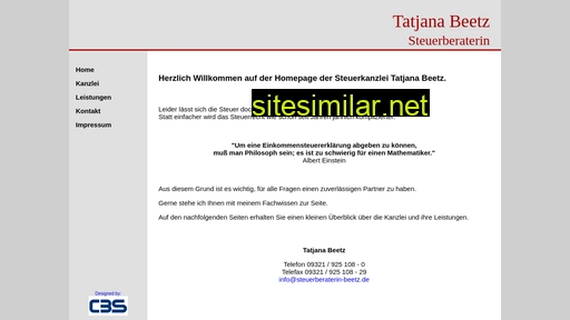 steuerberaterin-beetz.de alternative sites