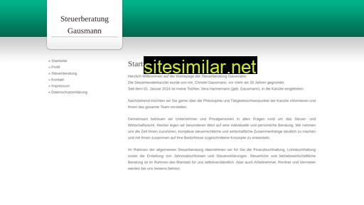 steuerberatung-gausmann.de alternative sites