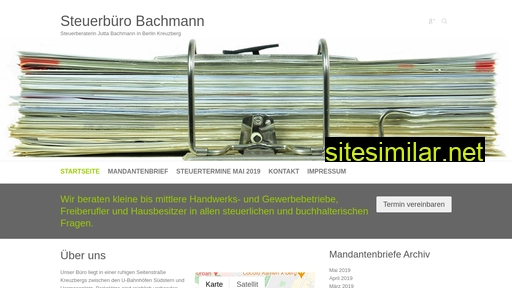 steuerbuero-bachmann.de alternative sites