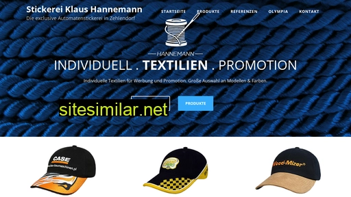 stickerei-hannemann.de alternative sites