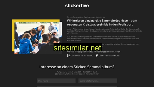 stickerfive.de alternative sites