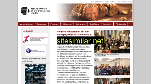 Stiftskirchenmusik-landau similar sites