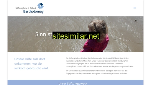 stiftung-bartholomay.de alternative sites