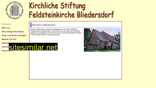 stiftung-bliedersdorf.de alternative sites