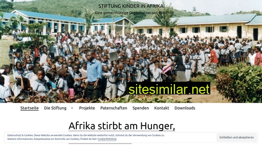 stiftung.kinder-in-afrika.de alternative sites