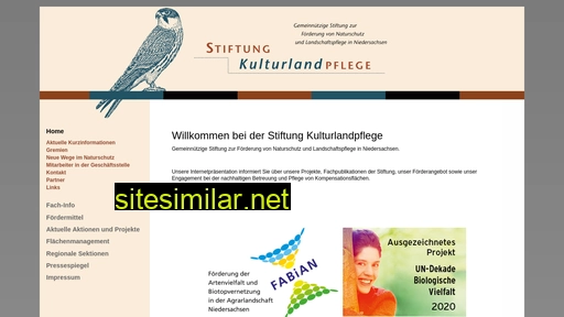 stiftungkulturlandpflege.de alternative sites