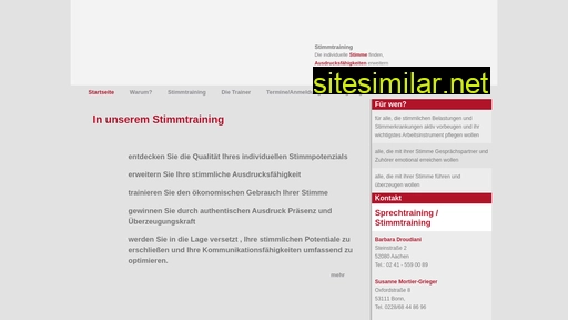 stimm-profil.de alternative sites