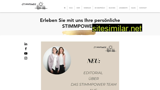 stimmpower.de alternative sites