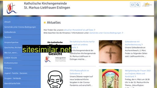 stmarkus-liebfrauen-eislingen.drs.de alternative sites