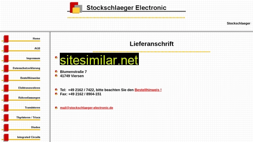 stockschlaeger-electronic.de alternative sites
