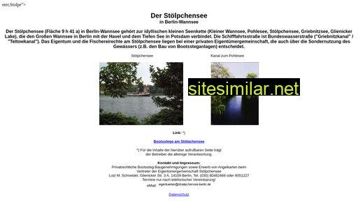 stoelpchensee-berlin.de alternative sites
