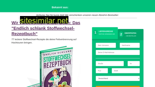 stoffwechsel-rezeptbuch.de alternative sites