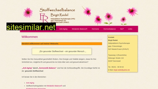 stoffwechselbalance-raidel.de alternative sites