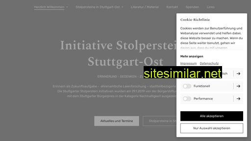 Stolpersteine-stuttgart-ost similar sites