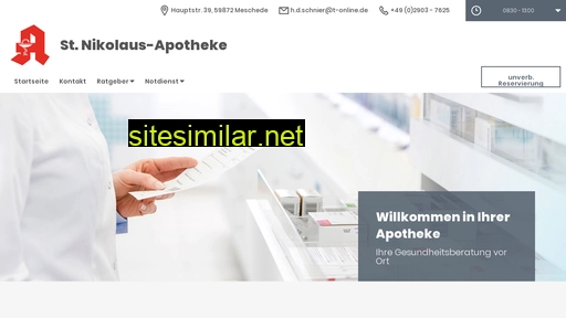 st-nikolaus-apotheke-meschede.de alternative sites