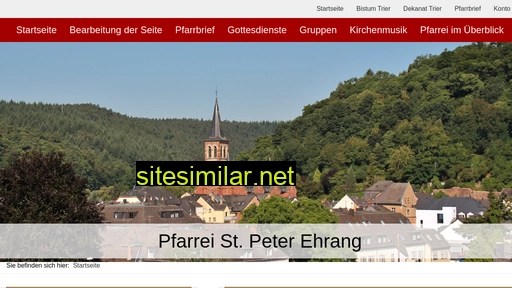 st-peter-ehrang.de alternative sites
