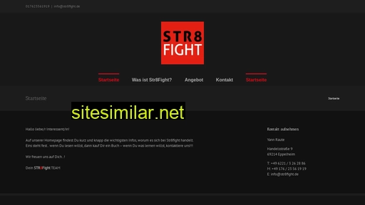 Str8fight similar sites