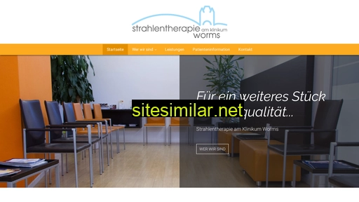 strahlentherapiepraxis-worms.de alternative sites