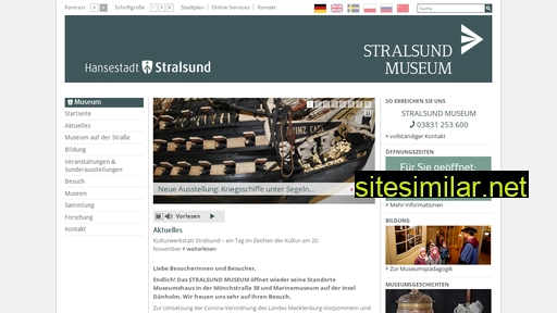 stralsund-museum.de alternative sites