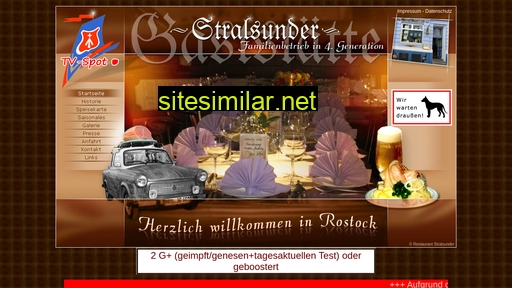 Stralsunder-restaurant similar sites