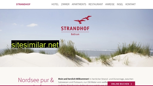 strandhof-baltrum.de alternative sites